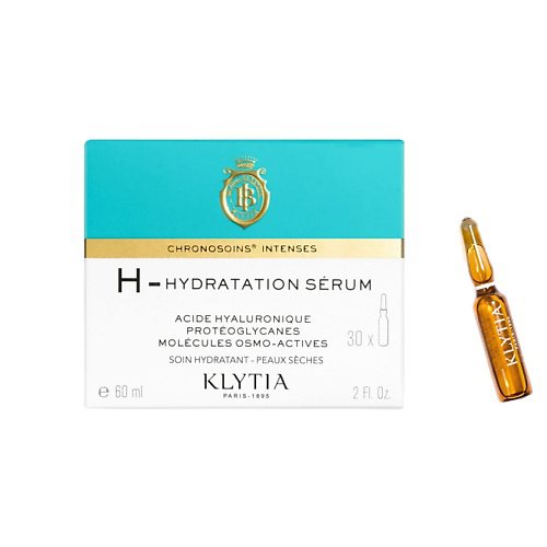 KLYTIA Сыворотка для лица увлажняющая Skin Care H-Hydratation Serum 60 #1