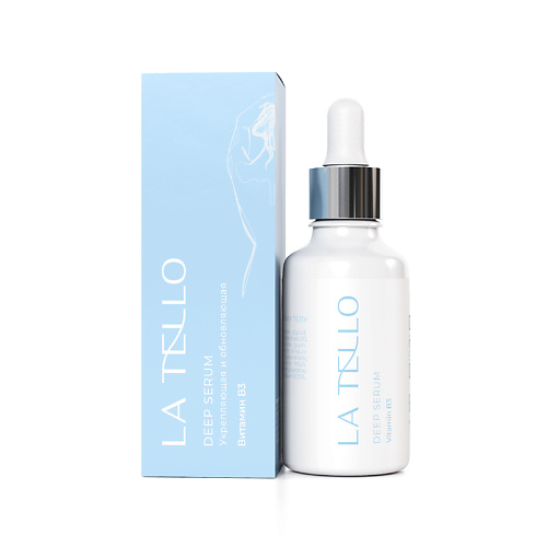 LA TELLO DEEP SERUM Vitamin B3 Сыворотка для лица  (витамин В3) укрепляющая и обновляющая 30 #1