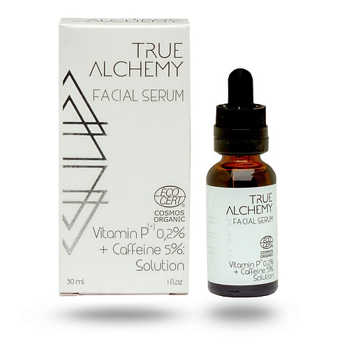 LEVRANA Cыворотка для лица Витамин P 0,2% + раствор Кофеина 5% True Alchemy 30 #1