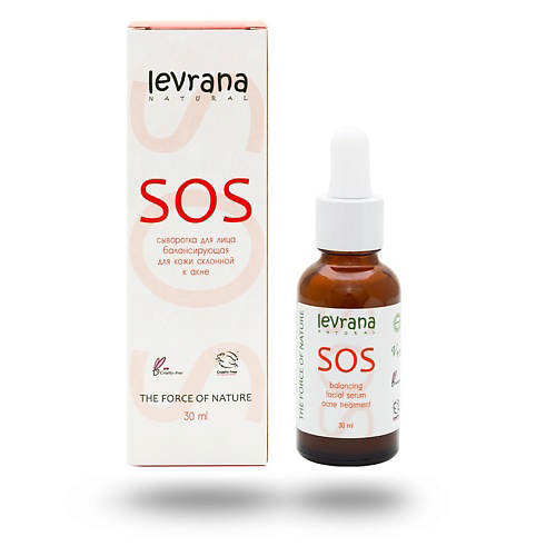 LEVRANA Сыворотка для лица балансирующая SOS Facial Serum 30 #1