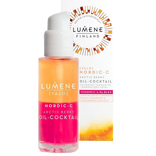 LUMENE Двухфазная витаминная сыворотка для сияния кожи Arctic Berry Oil-Cocktail 30 #1