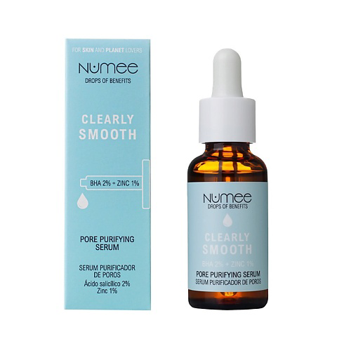 NUMEE Сыворотка для лица для очищения пор Clearly Smooth Pore Purifying Serum 30 #1
