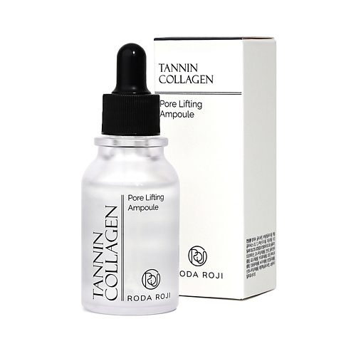 RODA ROJI Сыворотка для сужения пор с коллагеном и комплексом танинов Tannin Collagen Pore Lifting 30 #1