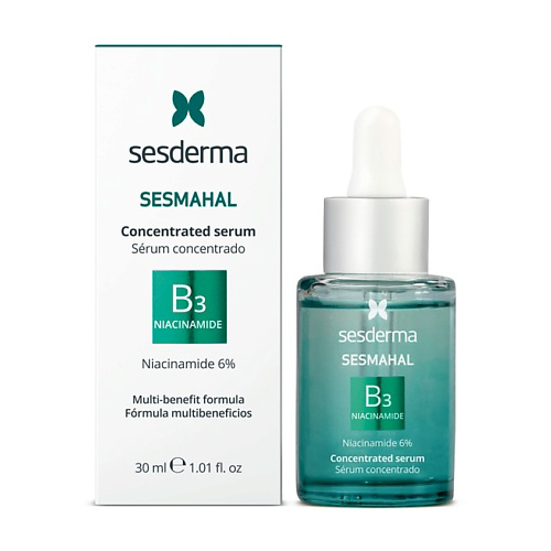 SESDERMA Сыворотка концентрированная с витамином Sesmahal B3 Niacinamide Concentrated Serum 30 #1