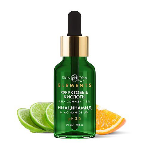 SKINPHORIA Сыворотка с комплексом фруктовых кислот и ниацинамидом AHА Niacinamide Peeling Serum 30 #1