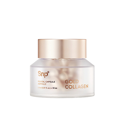 SNP Сыворотка в капсулах для лица Gold Collagen 30 #1