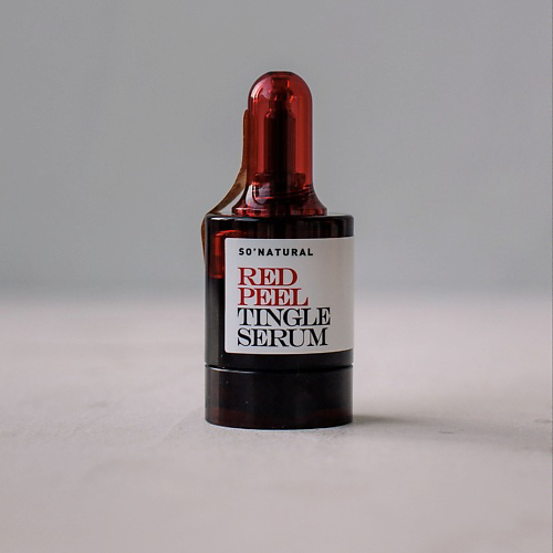 SO NATURAL Тонизирующая сыворотка с эффектом покалывания Red Peel Tingle Serum 10 #1