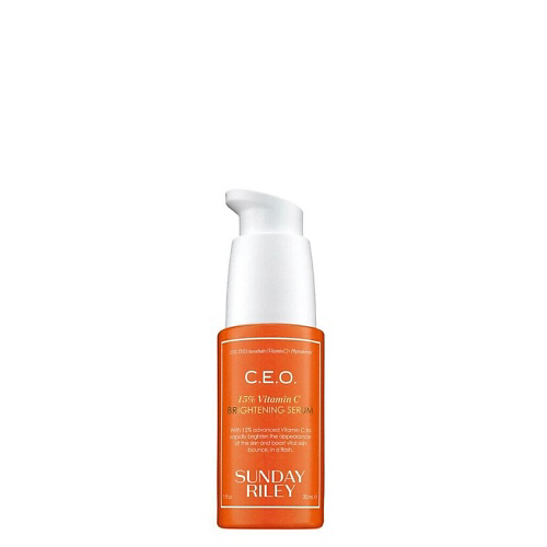 SUNDAY RILEY Осветляющая сыворотка для лица C.E.O. 15% Vitamin C Brightening Serum 30 #1
