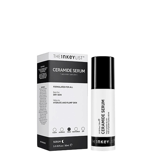 THE INKEY LIST Увлажняющая ночная сыворотка Ceramide Serum, укрепляющая защитный барьер 30 #1