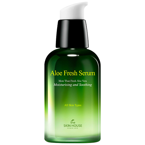 THE SKIN HOUSE Сыворотка для лица увлажняющая и успокаивающая с экстрактом алоэ Aloe Fresh 50 #1