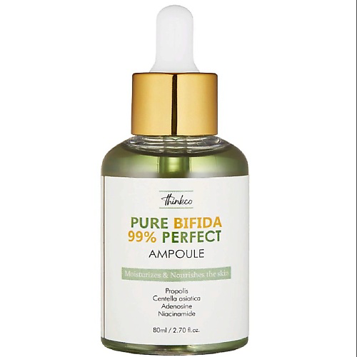 THINKCO Сыворотка увлажняющая, на основе бифидобактерий 99%, Pure Bifida 99% Perfect Ampoule 80 #1