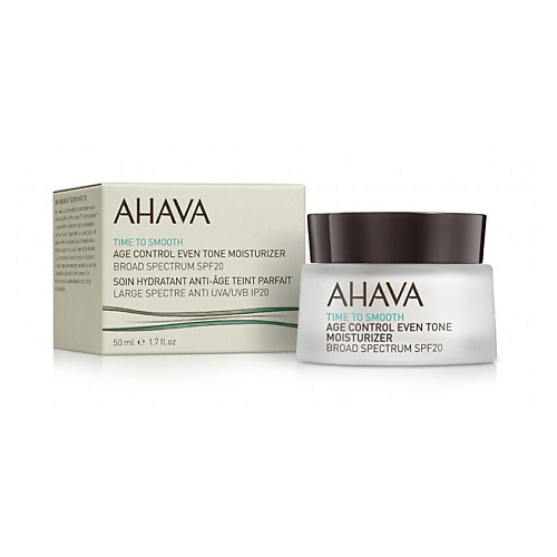 AHAVA Дневной крем Time to Smooth Age Control Even Tone SPF20 50 #1