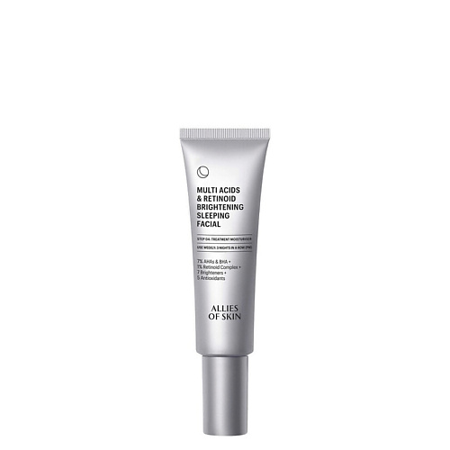 ALLIES OF SKIN Осветляющий ночной крем для лица Multi Acids & Retinoid Brightening 48 #1