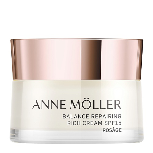 ANNE MOLLER Крем для лица питательный Rosage Balance Repairing Rich Cream SPF15 50 #1