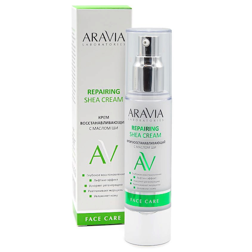 ARAVIA LABORATORIES Крем восстанавливающий с маслом ши Repairing Shea Cream 50 #1