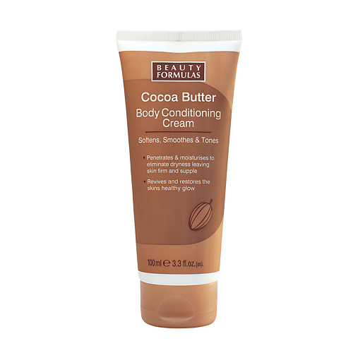 BEAUTY FORMULAS Крем с маслом какао Cocoa Butter Body Conditioning Cream 100 #1