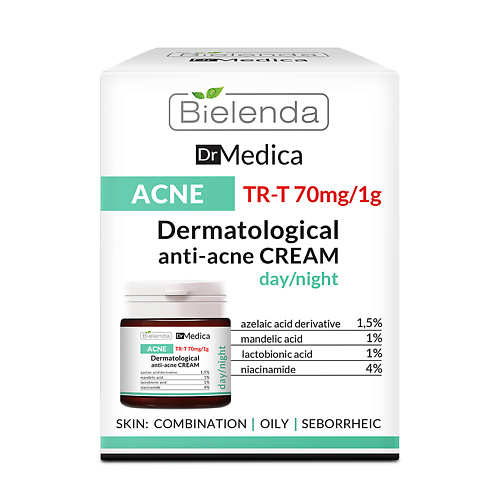 BIELENDA Крем для лица DR MEDICA ACNE анти-акне 50 #1