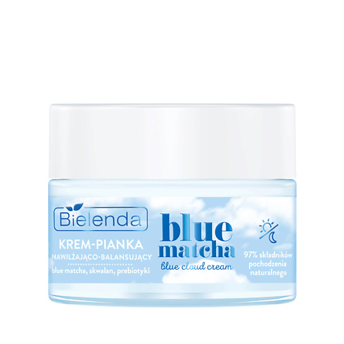 BIELENDA Крем-пенка BLUE MATCHA увлажняющий и балансирующий 50 #1