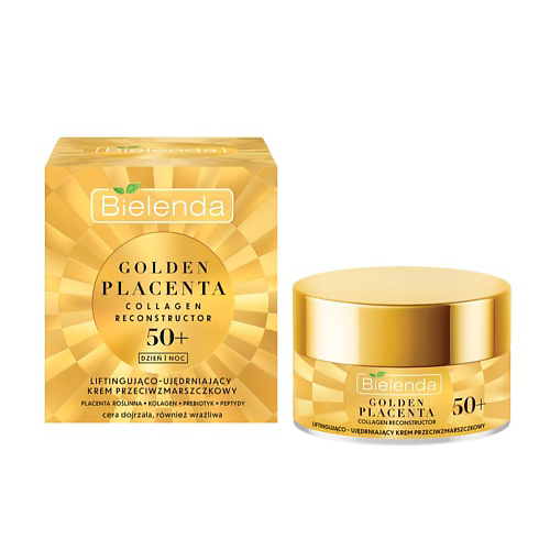 BIELENDA Подтягивающий и укрепляющий  крем против морщин 50+ GOLDEN PLACENTA 50 #1
