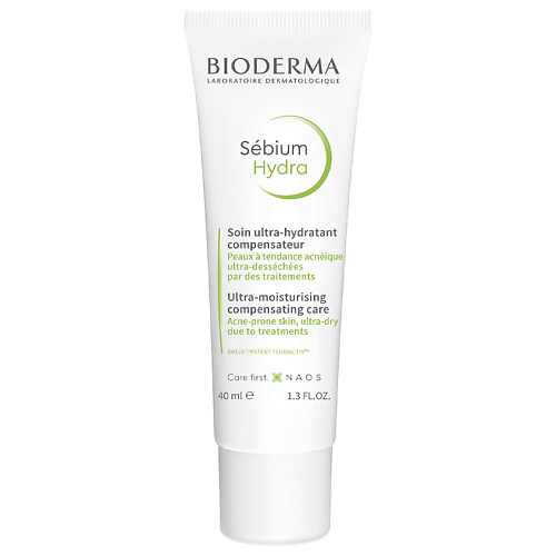 BIODERMA Гидра Крем увлажняющий для пересушенной кожи с воспалениями Sebium 40 #1