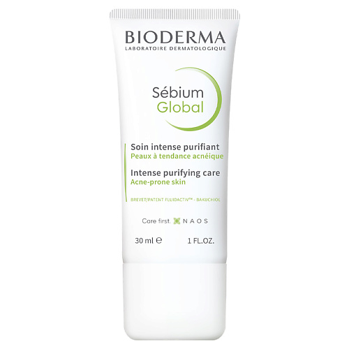 BIODERMA Глобаль крем для  жирной и проблемной кожи склонной к акне Sebium 30 #1