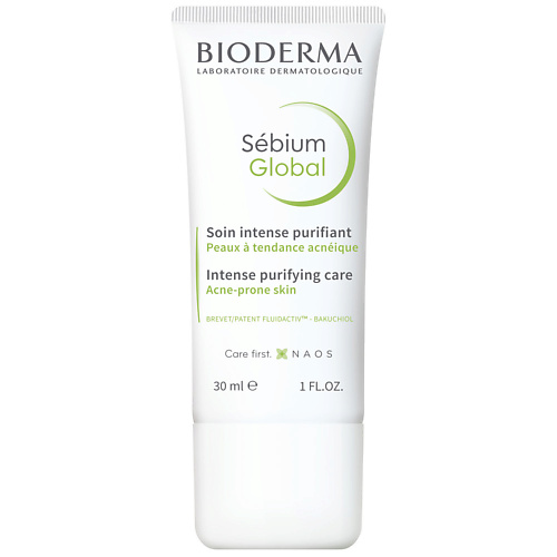 BIODERMA Крем для жирной и проблемной кожи, склонной к акне Sebium Global 30 #1