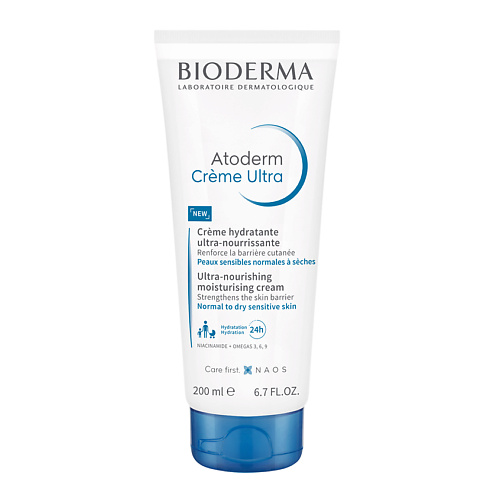 BIODERMA Крем Ультра для увлажнения нормальной и сухой кожи лица и тела Atoderm 200 #1