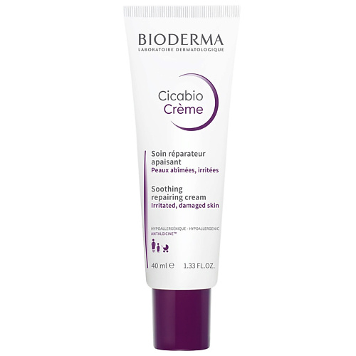 BIODERMA Крем Восстанавливающий и заживляющий Cicabio 40 #1