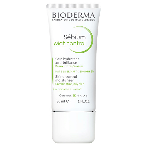 BIODERMA Мат контроль крем матирующий увлажняющий для жирной и комбинированной кожи лица Sebium 30 #1