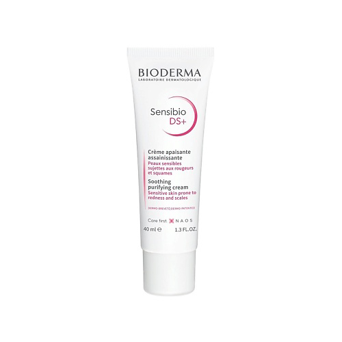 BIODERMA Увлажняющий и успокаивающий крем для уменьшения покраснений и шелушений Sensibio DS+ 40 #1