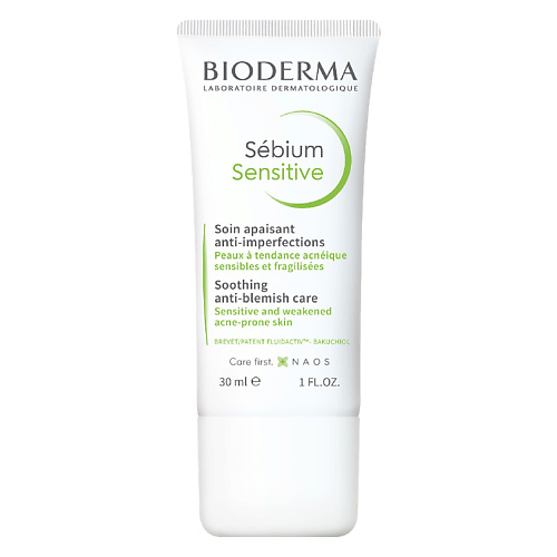 BIODERMA Увлажняющий, успокаивающий Сенситив крем для проблемной кожи лица Sebium 30 #1