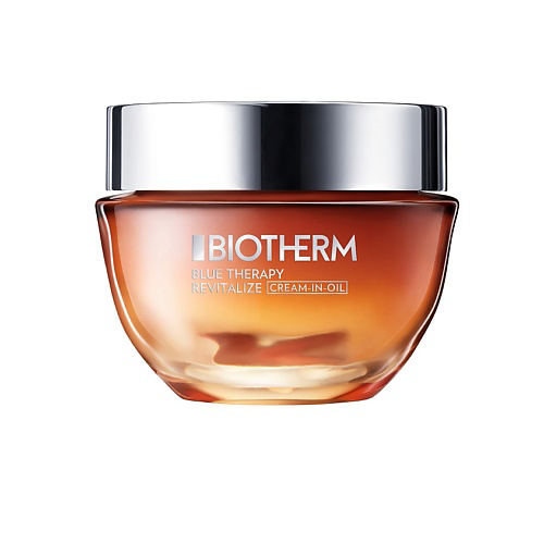 BIOTHERM Обновляющий питательный крем-масло для лица с экстрактом янтарных водорослей и пептидами Blue Therapy 50 #1