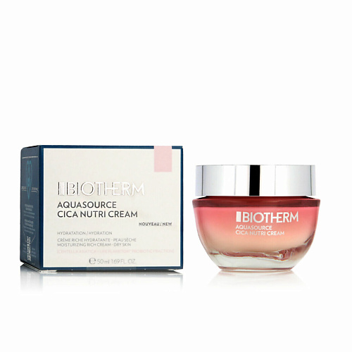 BIOTHERM Высокоувлажняющий крем для сухой кожи Aquasource Cica nutri cream 50 #1
