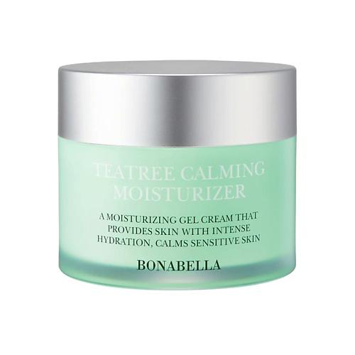 BONABELLA Крем для лица успокаивающий с экстрактом листьев чайного дерева Teatree Calming Moisturizer 70 #1