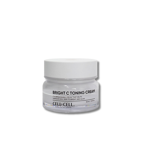 CELLBYCELL Крем-сияние для ровного тона Bright C Toning Cream 50 #1