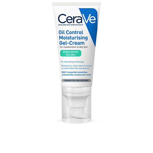 CERAVE Увлажняющий гель-крем для комбинированной и жирной кожи OIL CONTROL 52 #1