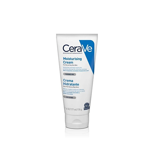 CERAVE Увлажняющий крем для очень сухой кожи Moisturizing Cream Dry to Very Dry Skin 177 #1