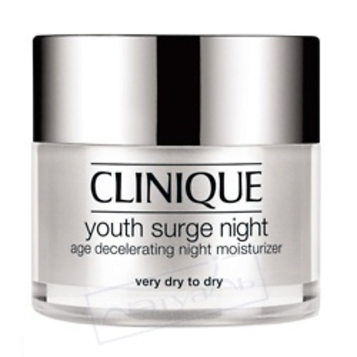CLINIQUE Ночной крем, замедляющий появление признаков старения Youth Surge Night Age Decelerating Moisturizer для сухой кожи 50 #1