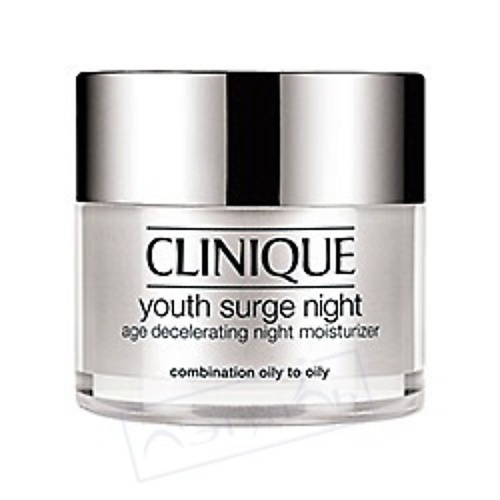 CLINIQUE Ночной крем, замедляющий появление признаков старения Youth Surge Night Age Decelerating Moisturizer для жирной кожи 50 #1