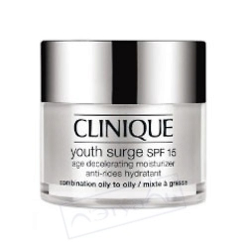 CLINIQUE Увлажняющий крем для лица, сохраняющий молодость кожи Youth Surge SPF 15 Age Decelerating Moisturizer для жирной кожи 50 #1