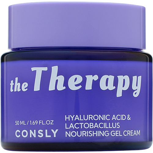 CONSLY Питательный гель-крем с гиалуроновой кислотой и лактобактериями The Therapy Hyaluronic Acid & Lactobacillus Nourishing Gel Cream 50 #1