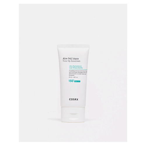 COSRX Солнцезащитный крем Aloe 54.2 Aqua Tone-Up Sunscreen SPF 50+ 50 #1