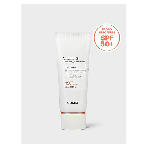 COSRX Солнцезащитный крем Vitamin E Vitalizing Sunscreen SPF 50+ 50 #1