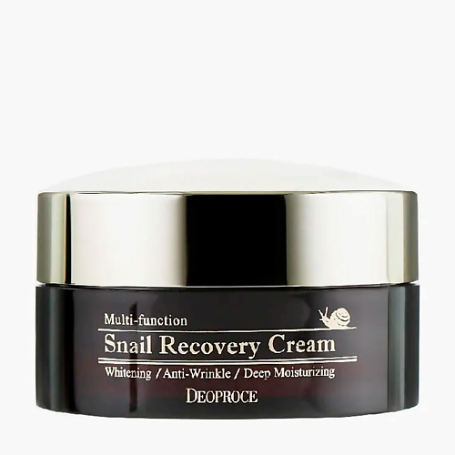 DEOPROCE Крем для лица с муцином улитки Multi-function Snail Recovery Cream 100 #1