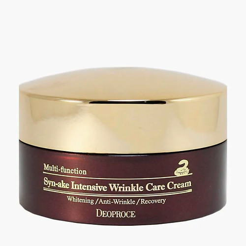 DEOPROCE Крем против морщин со змеиным ядом Syn-ake Intensive Wrinkle Care Cream 100 #1