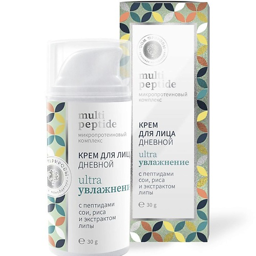 ДОМ ПРИРОДЫ КРЫМСКАЯ МАНУФАКТУРА Крем для лица Дневной УЛЬТРАУВЛАЖНЕНИЕ  MULTI PEPTIDE 30 #1