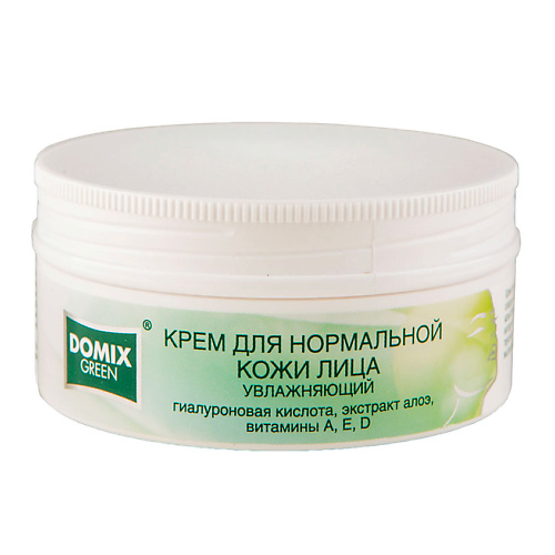 DOMIX GREEN Увлажняющий крем для нормальной кожи лица с гиалуроновой кислотой, витаминами A, E 75 #1