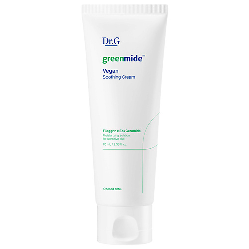 DR.G Крем успокаивающий против обезвоженности кожи «GREENMIDE VEGAN SOOTHING CREAM» 70 #1