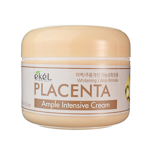 EKEL Крем для лица с Биоплаценой Ампульный Ample Intensive Cream Placenta 100 #1