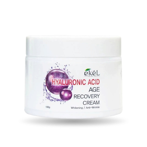 EKEL Крем для лица с Гиалуроновой кислотой Age Recovery Cream Hyaluronic Acid 100 #1